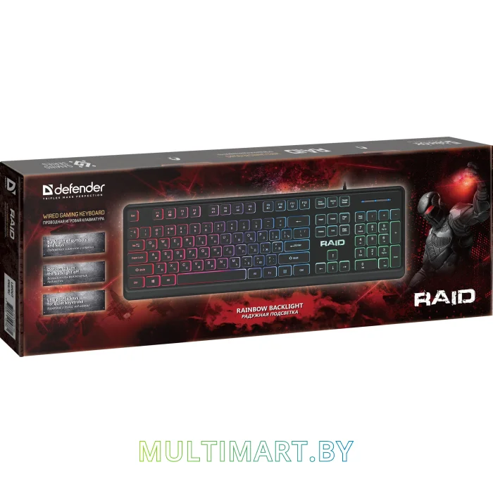 Клавиатура Defender Raid GK-778DL RU